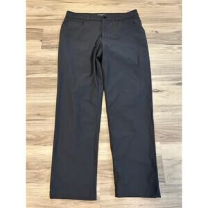 VRST Pants Men's Size 35x32 Black Performance Stretch Tech Golf dark gray